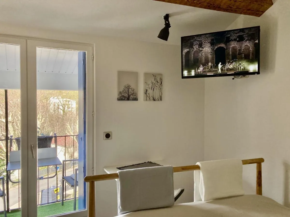 Aparthotel Aux 4 Logis Appart-Hotel - Studio Le Roof - Une Vue Splendide - Petit Dejeuner Inclus 1Ere Nuit Foix Frankreich